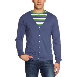 LERROS Herenvest 2334958, blauw (Dark Navy 487), 56 NL