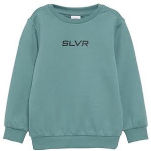 s.Oliver - Sweatshirt 'NASA®' - Turquoise - Lange Mouw