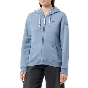 bridgeport Dames sweatjack 34619085-BR02, blauw melange, S, blauw melange, S