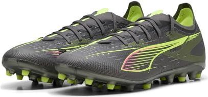 Puma - Ultra 5 Match Mg - Voetbalschoenen - Zwart - Mesh - GripControl