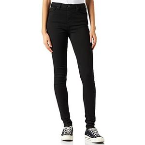 Pepe Jeans Regent Jeans voor dames, Zwart Denim-xd9, 24W X 30L