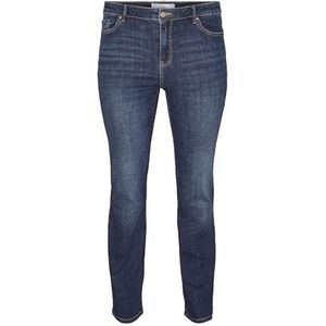 VERO MODA CURVE Damesjeans, blauw, 50W x 32L