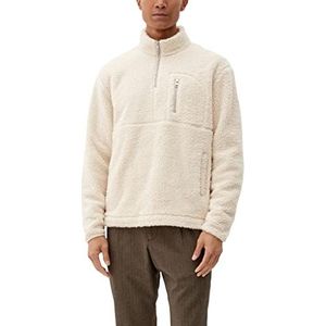 s.Oliver Men's 2121152 Sweatshirt, wit, 3XL
