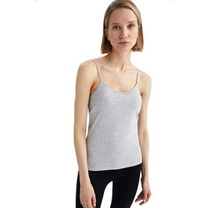 DeFacto Ondershirt voor dames, gemengd grijs, XL
