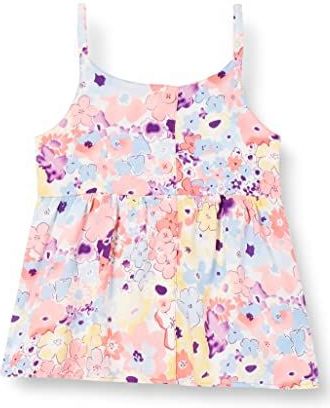 Levi's - Kids Doll - Mouwloos T-shirt - Multicolor - Rayon Popeline