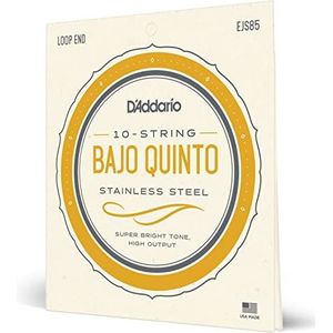 D'Addario EJS85 roestvrijstalen snaren voor Bajo Quinto