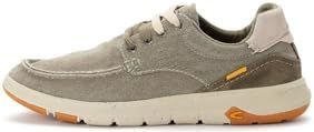 camel active Sneakers van canvas met lederen applicaties - Maat menswear-41 - Groen