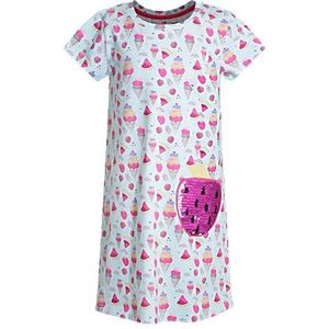 Happy Girls meisjesjurk kinderjurk, ijsblauw, 92