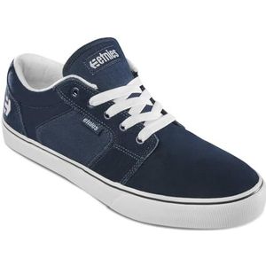 Etnies Barge LS skateschoen voor heren, marineblauw/wit/blauw, maat 35 UK, Navy Wit Blauw, 38 EU