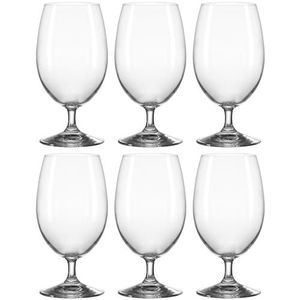 LEONARDO HOME Daily Waterglas, glas, 6,5 cm, 6 stuks