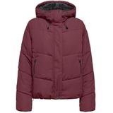 Only - ONLMAGGI LIFE SHORT PUFFER - Gewatteerde Jas - Cabernet