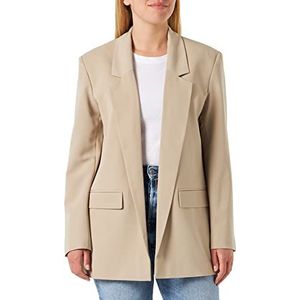 Sisley Dames 2KVXLW00Q Jacket, Beige 18J, 42, Beige 18j, 42