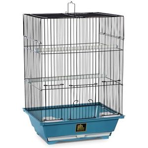 Prevue Pet Products SP50021 vogelkooi van leisteen, klein, blauw