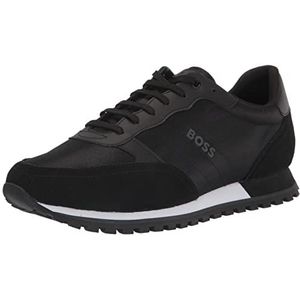 BOSS Parkour Runn Sneakers voor heren, Zwarte Onyx, 43 EU