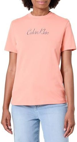 Calvin Klein Jeans Shirt '20s CLASSIC'  perzik / karmijnrood / wit