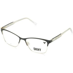 Dkny Unisex DK3008 zonnebril, 001 zwart/goud, 53, 001 zwart/goud, 53