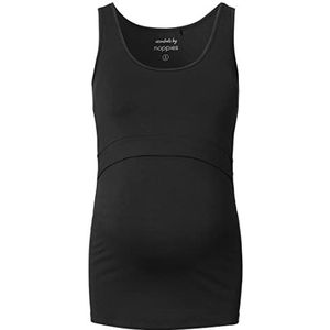 Noppies Dames Tank Top Nurs Paris T-shirt, zwart, 36