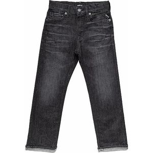 Replay Jongens Jeans Thad Boyfriend-Fit Hyperflex met stretch, 098 Black, 4 Jaar