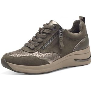 Tamaris Comfort Low 8-83714-43 Sneakers voor dames, taupe, 38 EU Breed