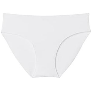 GOLDEN LADY Slip met levendige snit, wit, S voor dames