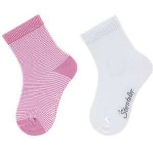 Sterntaler Uniseks babysokken DP Modal Ringel, Parelroze., 22 EU