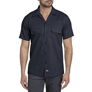 Dickies Flex Work Short-Sleeve Shirt Slim Fit Button Down Hemd