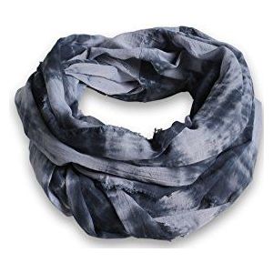 ESPRIT dames sjaal van zacht katoen, meerkleurig (Misty Blue 431), One Size
