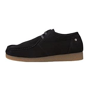 JACK & JONES Jfwoz suède sneakers voor heren, navy blazer, 46 EU