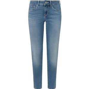 Pepe Jeans Dames Skinny Jeans Lw, Blauw (Denim-MI6), 33W / 30L, Blauw (Denim-mi6), 33W / 30L