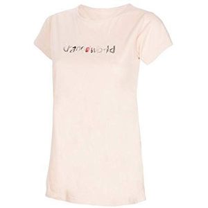 Trangoworld Watercolour WM T-shirt, dames, lichtroze, M