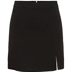 PIECES Dames Pcthelma Hw Skirt Noos, zwart, XL