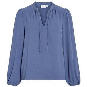 Vila Dames Vinova L/S Top/TES, Bijou Blue., 44