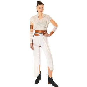 Rubie's 301319M Rey kostuum voor volwassenen, carnaval, dames, wit, medium, maat UK 12-44