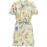 Onlnova - Life Vis S/S Lenia Dress - Korte Jurk - Cloud Dancer
