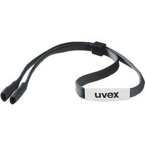 Uvex Eyewear Strap Brillenkoord verstelbaar anti-slip voor sportbril zonnebril leesbril veiligheidsbril, 1x zwart-wit