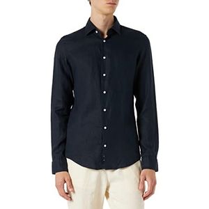 Seidensticker Zakelijk overhemd voor heren, donkerblauw, 38 NL