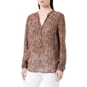 LEOMIA Dames Tuniek 10115713-LE02, Zwart Roze, XXL, zwart, roze, XXL