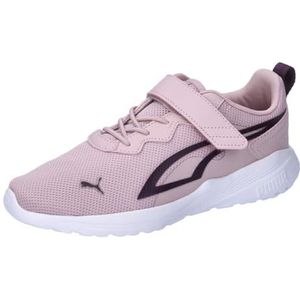 PUMA LL Day Active AC+ PS Gymschoenen, uniseks, voor jongens en meisjes, Mauve Mist Midnight Plum, 21 EU