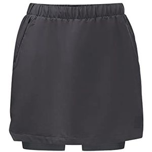 Jack Wolfskin Switte Skort Short, Phantom, S Dames, Phantom, S