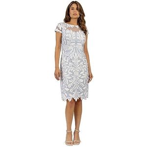 ApartFashion Cocktailjurk, Lichtblauw-crème, 38