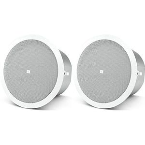 JBL Control 24C Compact 4"" Plafondluidsprekers, wit (per paar verkocht)