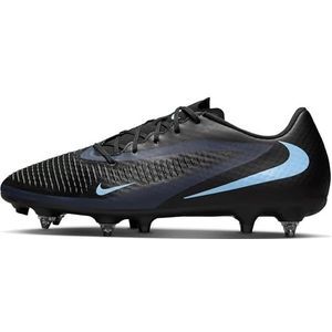 Nike - Phantom 6 Low Academy - Voetbalschoenen - Blauw - Zachte Ondergrond