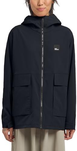 Jack Wolfskin - TERRACADE JKT - Functioneel Jack - Dark-navy - Ademend - Waterafstotend - Winddicht