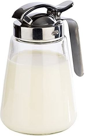 APS - Universele Schenktuit - Glazen Schenktuit met Roestvrijstalen Schroefdeksel - 8,5 x 12 cm - 13 cm Hoogte