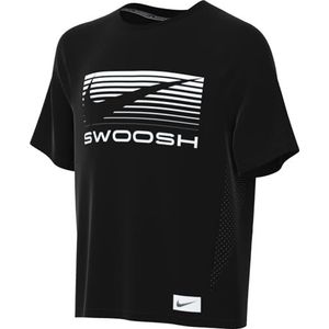 Nike Multi jongenstop met Dri-FIT en korte mouwen - Zwart