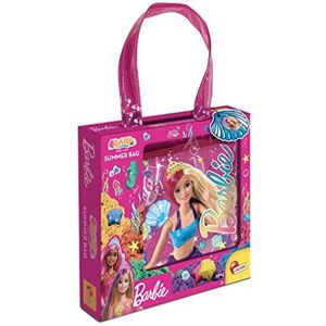 LISCIANI Barbie Glitter Summer Shopper - zeezak met 500 g glanzend magisch zand - creatief spel voor meisjes vanaf 3 jaar, bruikbaar (91959)