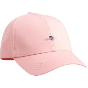 GANT Unisex Unisex Shield HIGH Cap Baseball Cap, BUBBELGUM Roze, BUBBELGUM ROZE