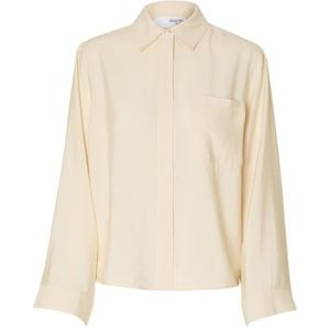 Overhemd - Blauw - Viscose LENZING™ ECOVERO™ - Lange Mouwen