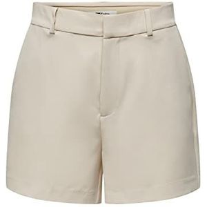 Bestseller A/S Dames ONLLANA-Berry HW TLR NOOS Shorts, Pumice Stone, 44, Pumice Stone, 44 NL