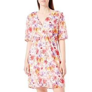 ONLY Dames Onlstar Life Fia S/S Dress Cs Ptm, Camellia Rose/Aop: ster Summer Flowers, M